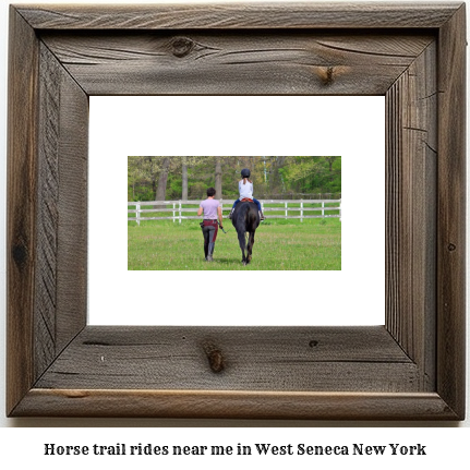 horse trail rides near me in West Seneca, New York